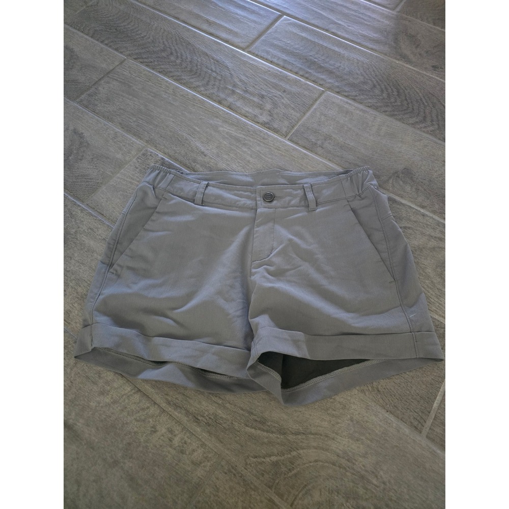 Free Fly Gray Utility Performance Shorts Womens Hiking Outdoor Small